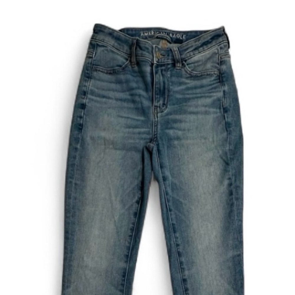 American Eagle Outfitters High-Rise Blue Jeggings